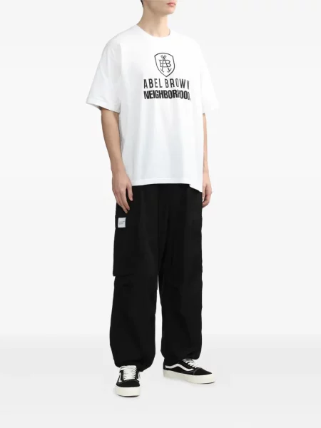 Pantaloni cargo Neighborhood negru