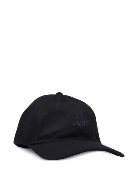 Șapcă Boss cu broderie negru