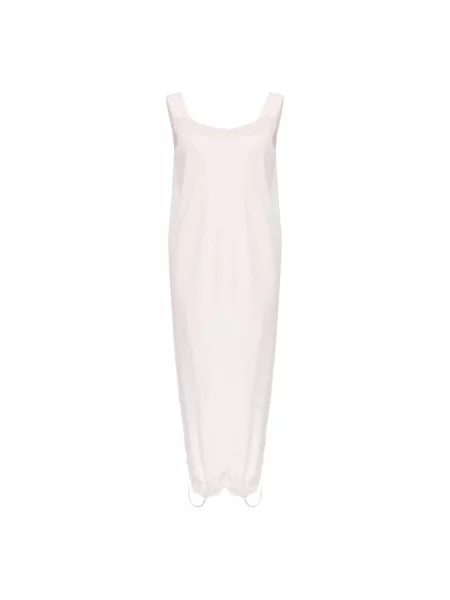Sukienka midi Mm6 Maison Margiela różowa