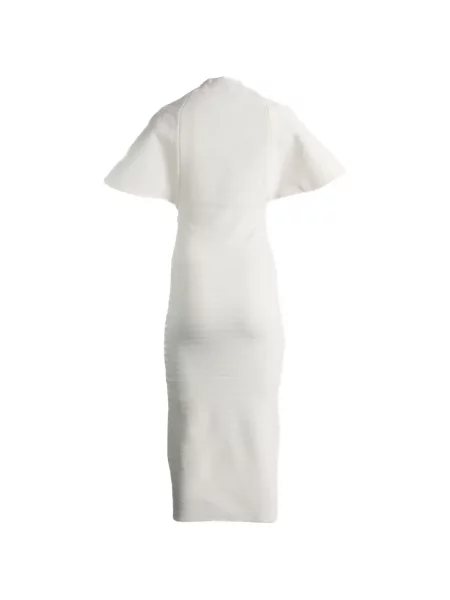 Rochie Jacquemus de costum cu picior lat alb