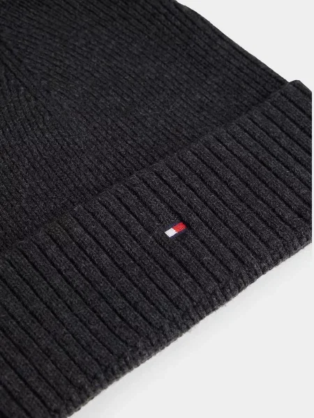 Шапка Tommy Hilfiger серая