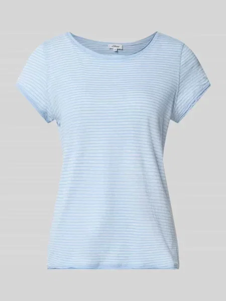 T-shirt o kroju regular fit z czystej bawełny S.oliver Red Label