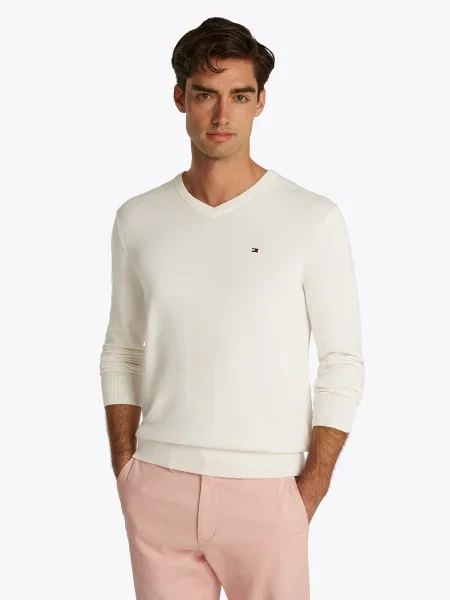 TOMMY HILFIGER Pulover ESSENTIAL' bej