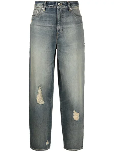 Blugi conici Kenzo albastru