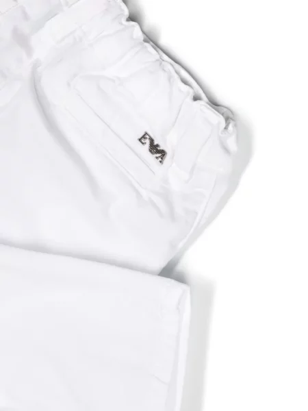 Spodnie dziecięce Emporio Armani białe