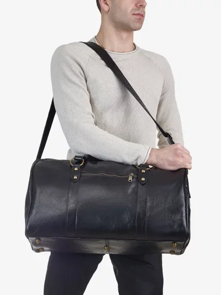 Кожаная сумка Inbag черная