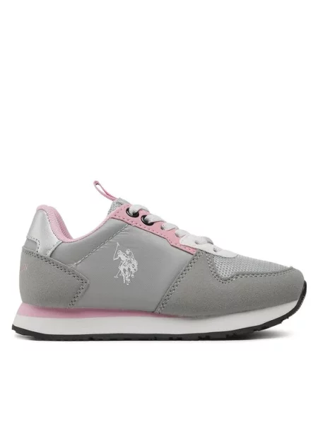 Sneakersy U.S. Polo Assn. šedé