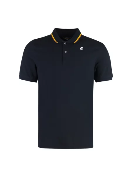 Koszulka polo K-way niebieska