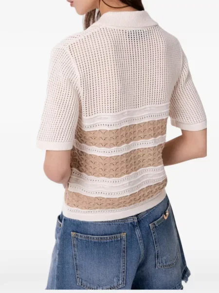 Tricou polo Gaelle tricotate