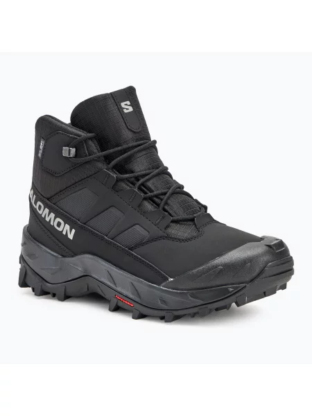 Buty trekkingowe Salomon Crosstrak WP black/black/asphalt czarne