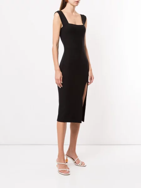 Rochie midi Reformation stretch negru