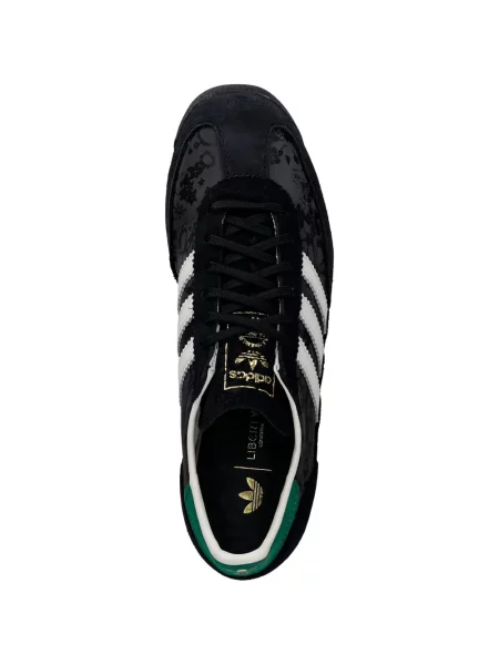 Sneakerși Adidas Gazelle cu dungi cu broderie verde