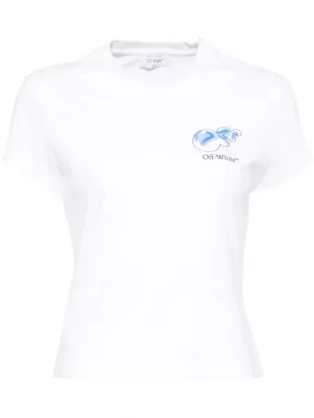 Tricou Off-white alb
