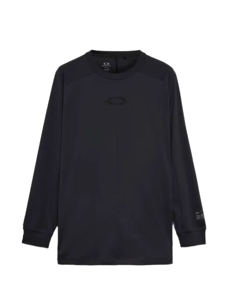 Дълго тениска Oakley бродирана черно