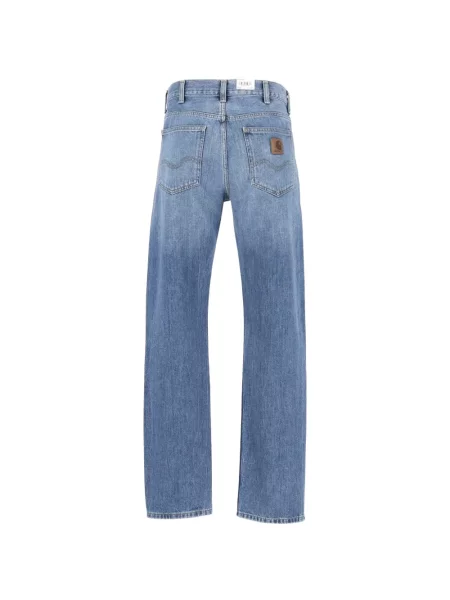 Pantaloni Carhartt Wip albastru