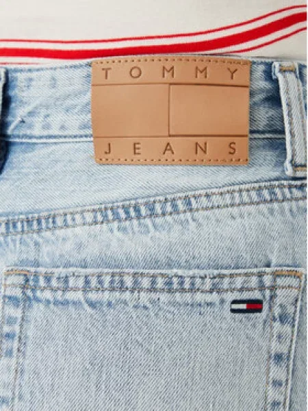 Tommy Jeans Džinsai Mom Fit mėlyna
