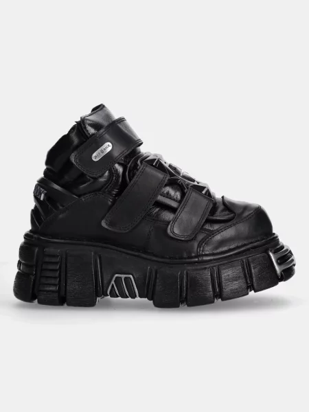 New Rock sneakersy skórzane