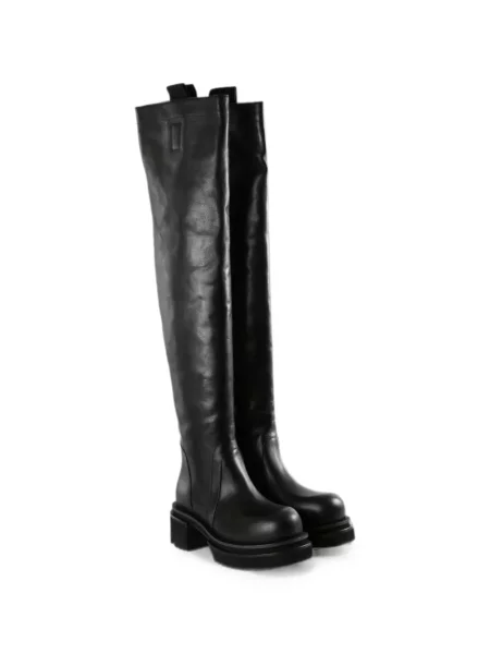 Cizme Rick Owens cu platformă negru