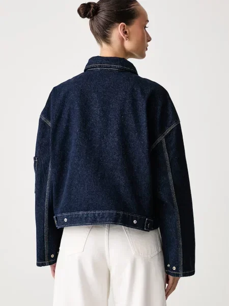 Dickies kurtka jeansowa granatowa