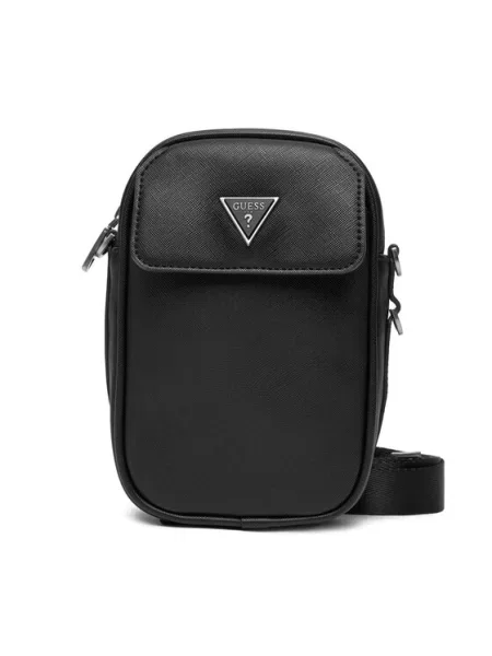 Torbica za okoli pasu Guess MILANO črna