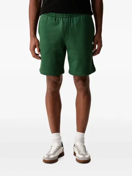 Pantaloni scurți Lacoste cu autograf verde