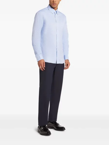 Geacă cămașă Ferragamo albastru