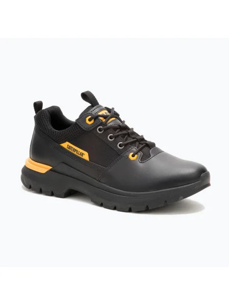 Pantofi CATerpillar Colorado Sneaker Lo / galben de pisică pentru bărbați negru