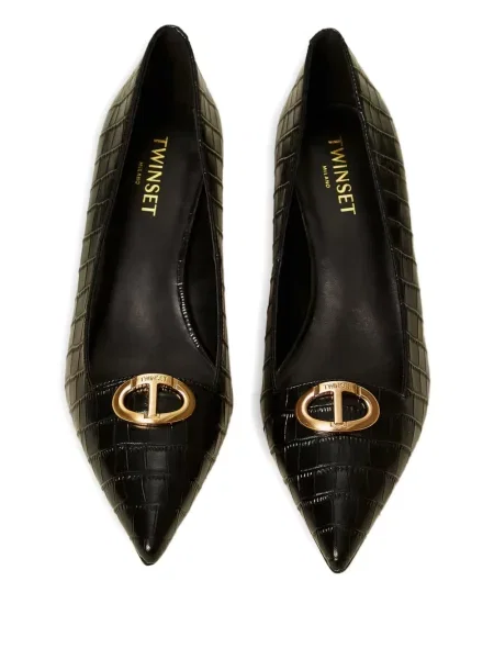 Pantofi cu toc Twinset negru