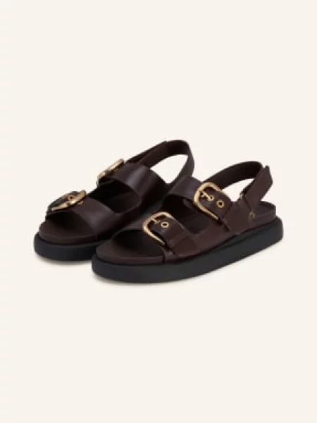 Clarks Sandały Aristella Bay braun