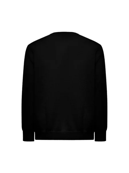 Bluza John Richmond wełniana z nadrukiem czarna