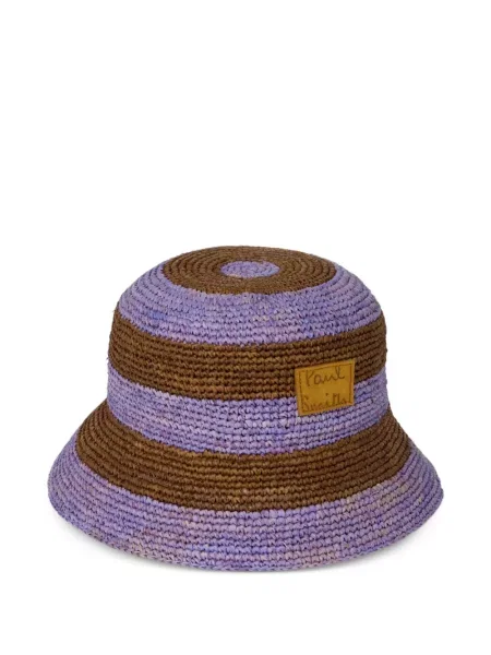 Pălărie bucket Paul Smith cu dungi violet