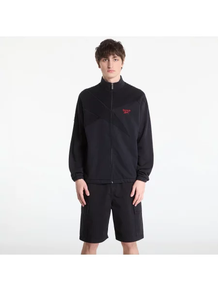 Skate in ulica tek jakna Reebok iz flisa črna