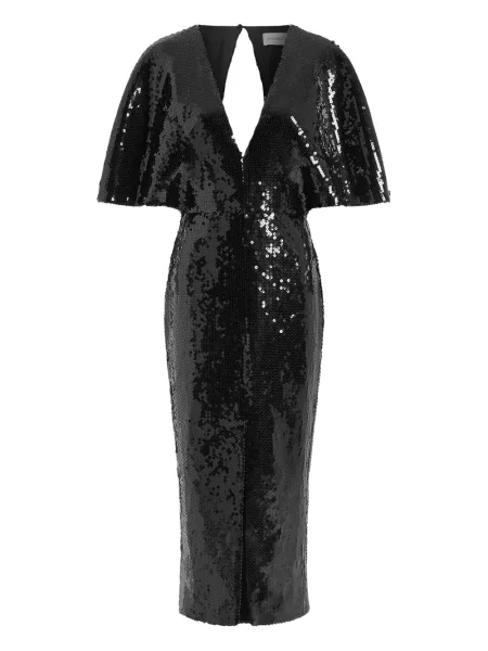 Sukienka midi 16arlington do kolan garniturowa czarna