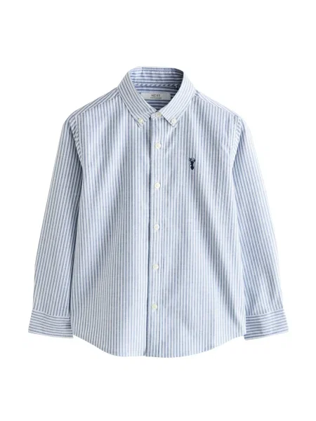 Next Tricou bleumarin / albastru deschis alb