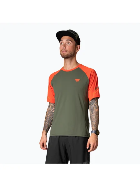 Tricou de alergare DYNAFIT Alpine Pro thyme pentru bărbați