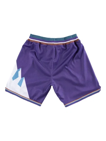Pantaloni scurți de sport Mitchell & Ness violet