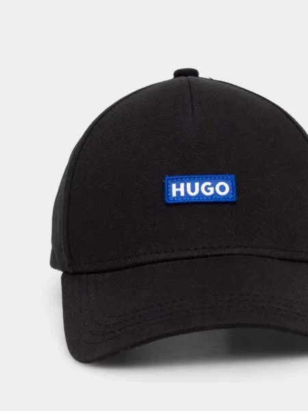 Hugo Blue Czapka Z Daszkiem Jinko schwarz czarna