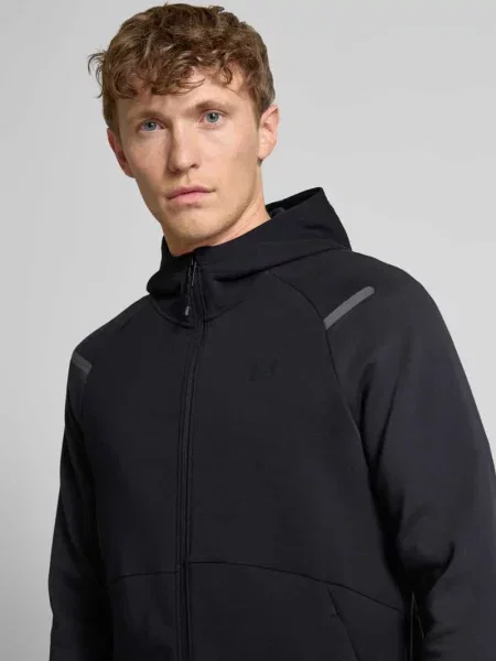 Bluza Under Armour Unstoppable Fleece Full Zip HD black/black czarna