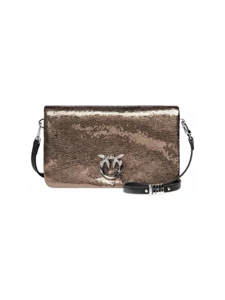 Rucsac Pinko plic gri