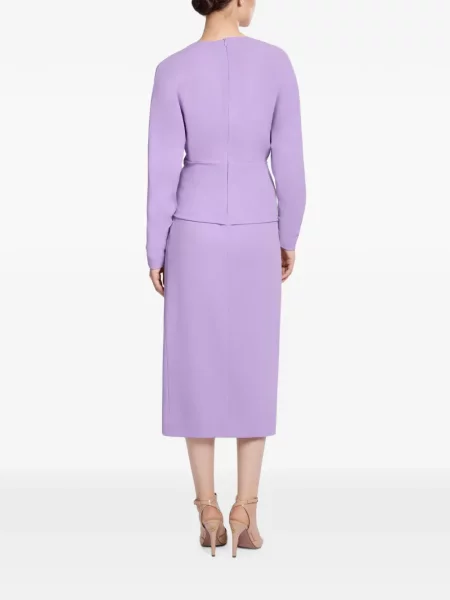 Rochie midi Elie Saab violet