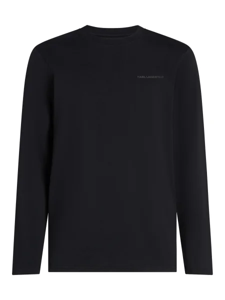 Karl Lagerfeld Tricou / alb negru