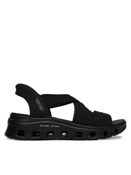 Sandali Skechers Slip-ins Glide-Step črna