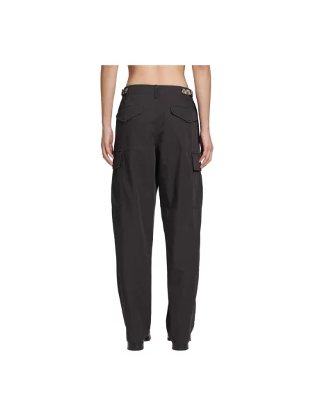 Spodnie cargo Burberry czarne