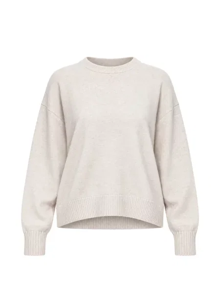 Sweter Ecoalf wełniany biały