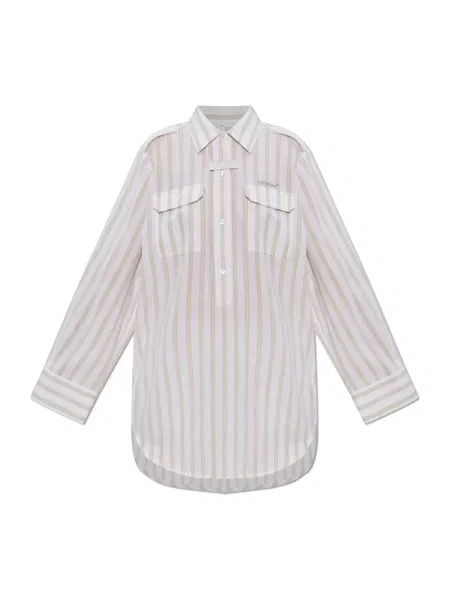 Sukienka koszulowa Off-white biała