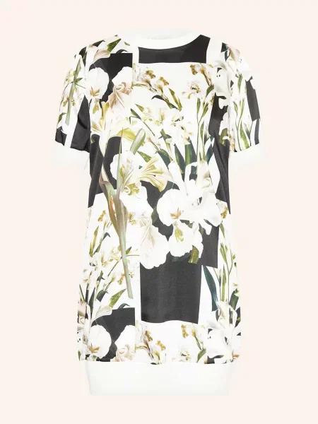 Ted Baker Šaty Roneea Ze Směsi Materiálů režná/ zelená černá