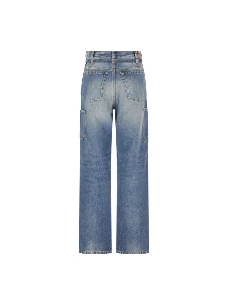 Jeansy Dries Van Noten niebieskie