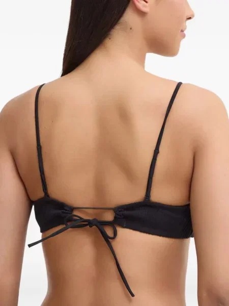 Top Chantelle cu legături negru