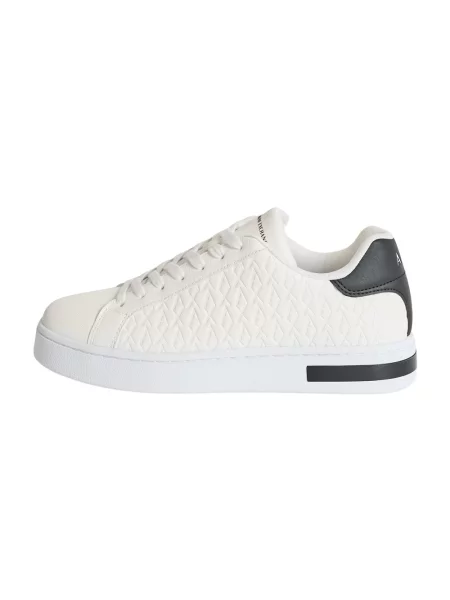 Sneakersy Armani Exchange białe