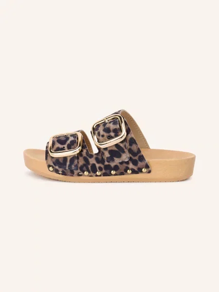 Softclox Sandały Lena beige czarne